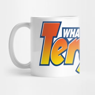 "What's Your Terge" Logo The Podcast For Laundry Mug